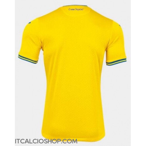 Ucraina Prima Maglia Europei 2024 Manica Corta Ucraina Prima Maglia Europei 2024 Manica Corta